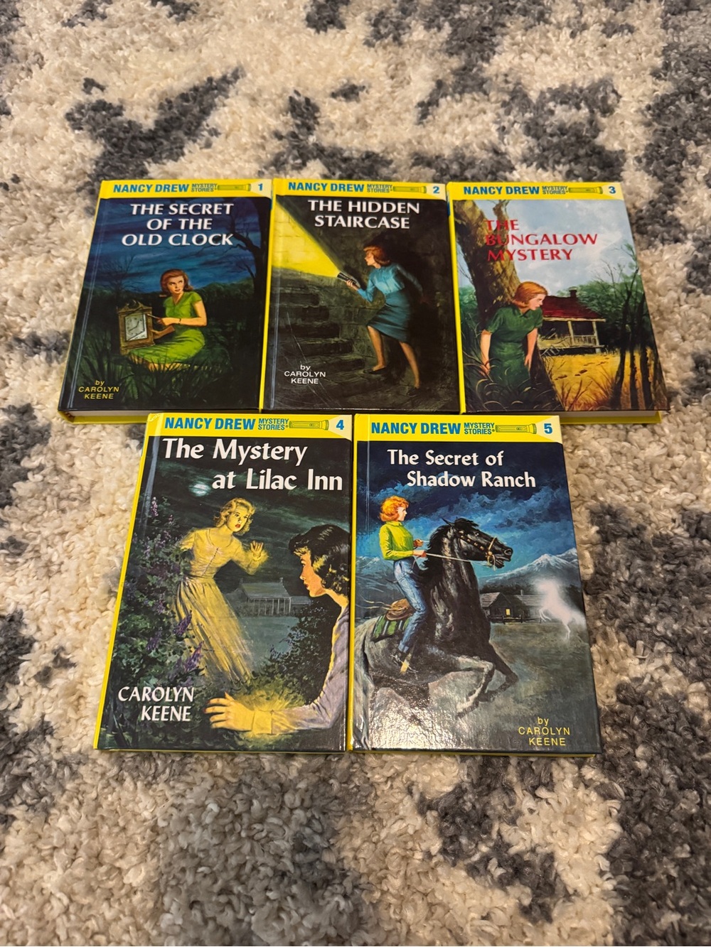 Nancy Drew Starter Set Hardcover Books 1-5